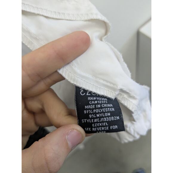 Ezekeil white and gray color block windbreaker size XL - Picture 6 of 8